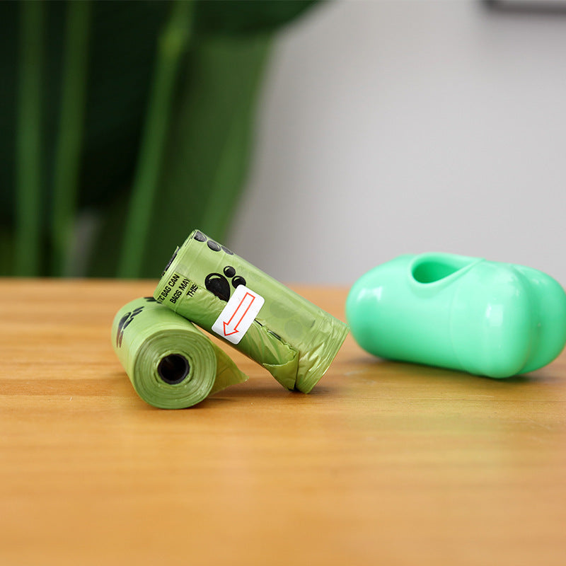 Läckagesäkra och luktsäkra hundbajspåsar utan handtag