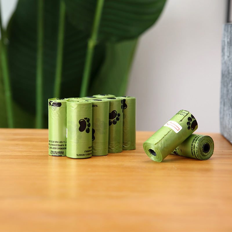 Läckagesäkra och luktsäkra hundbajspåsar utan handtag