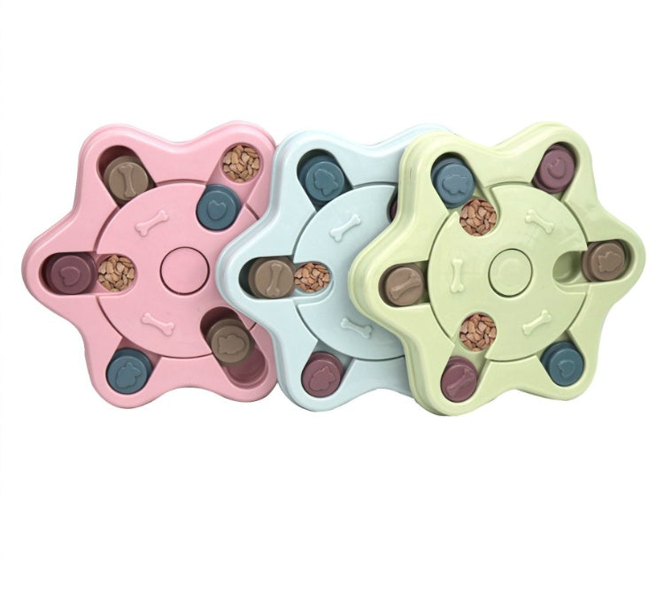 Aktiveringsleksak för Hund – Interaktiv Foderleksak för Smart Lek & Långsam Ätning 🧩🐾