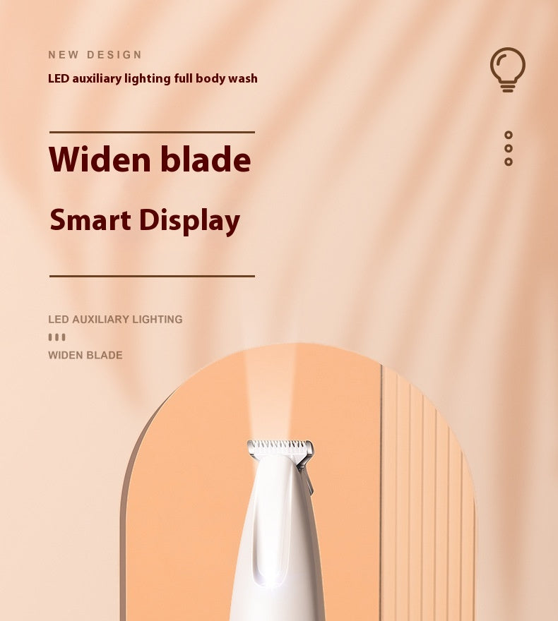 Tasstrimmer med LED-ljus – Vattentålig och med LED-display