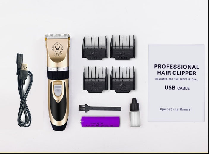 Trådlös Hundtrimmer - Professionell Klippning Hemma