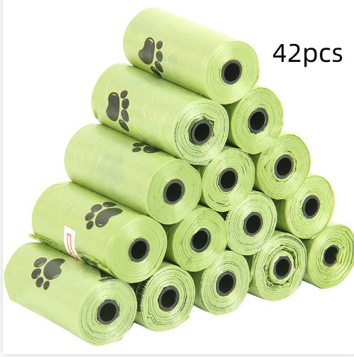 Läckagesäkra och luktsäkra hundbajspåsar utan handtag