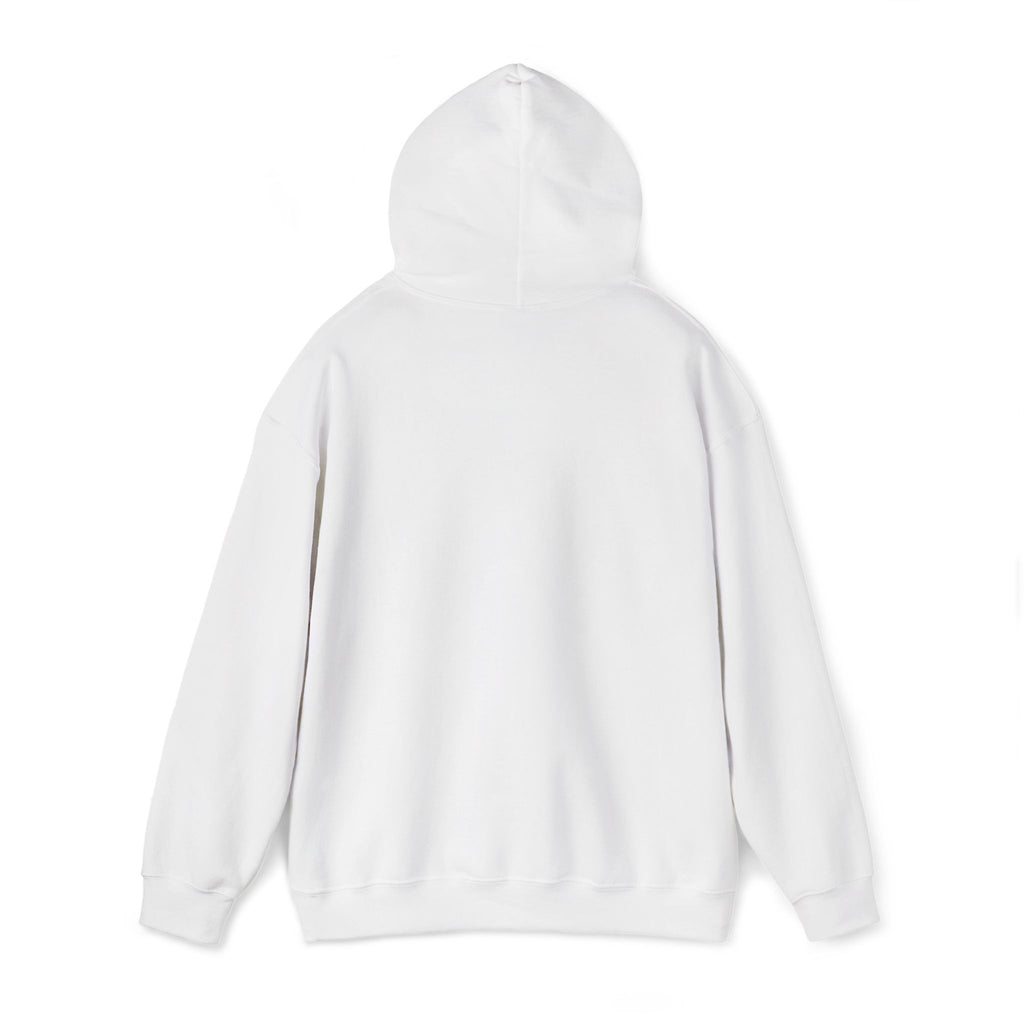 Unisex hoodie med broderad logga – E & Joy
