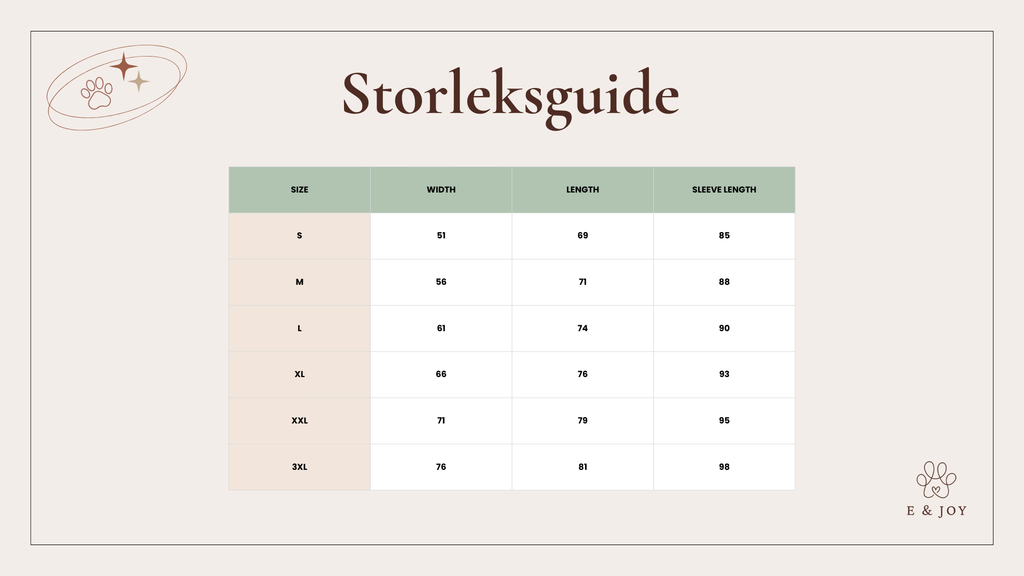 Unisex hoodie med broderad logga – E & Joy