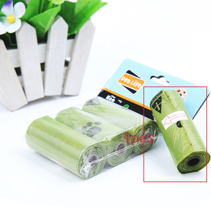 Läckagesäkra och luktsäkra hundbajspåsar utan handtag